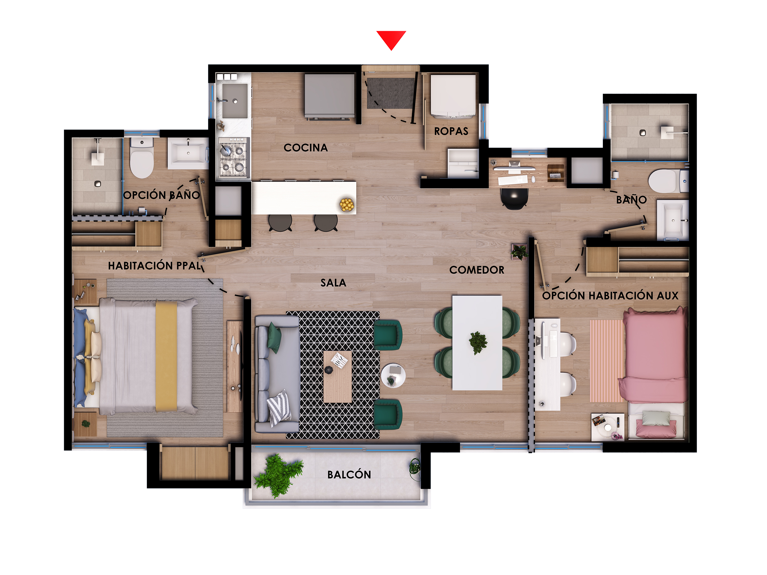  en undefined Undefined Undefined Undefined 47 m2 Habitaciones 2 Baños 2 Garajes 1 Precio $213525500