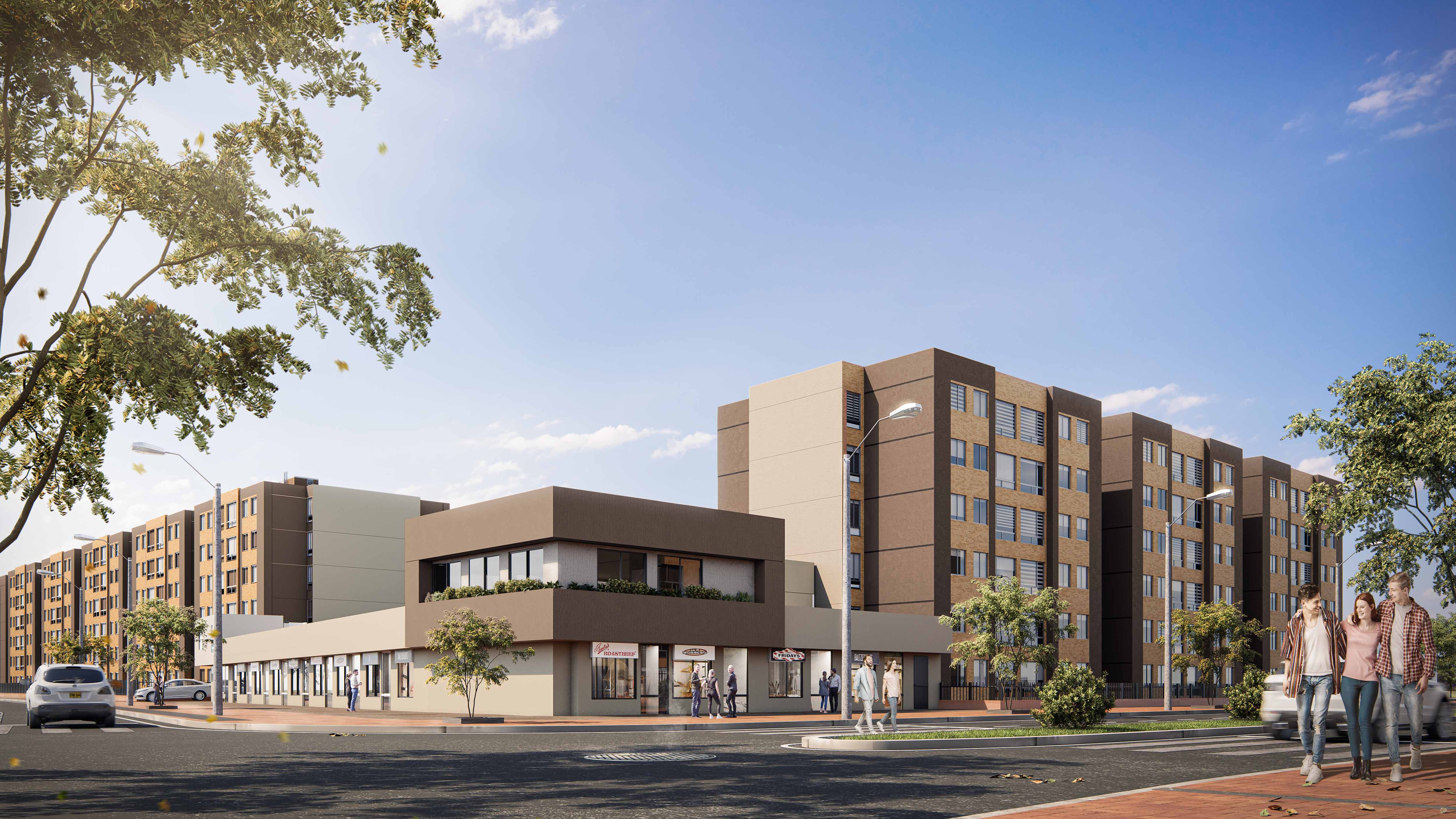 Proyectos Vivienda Nueva La Unión Ii De La Marlene Apartamento en venta Cundinamarca Bogotá Bosa 48 m2 Habitaciones 3 Baños 2 Garajes 1 Precio $214521000