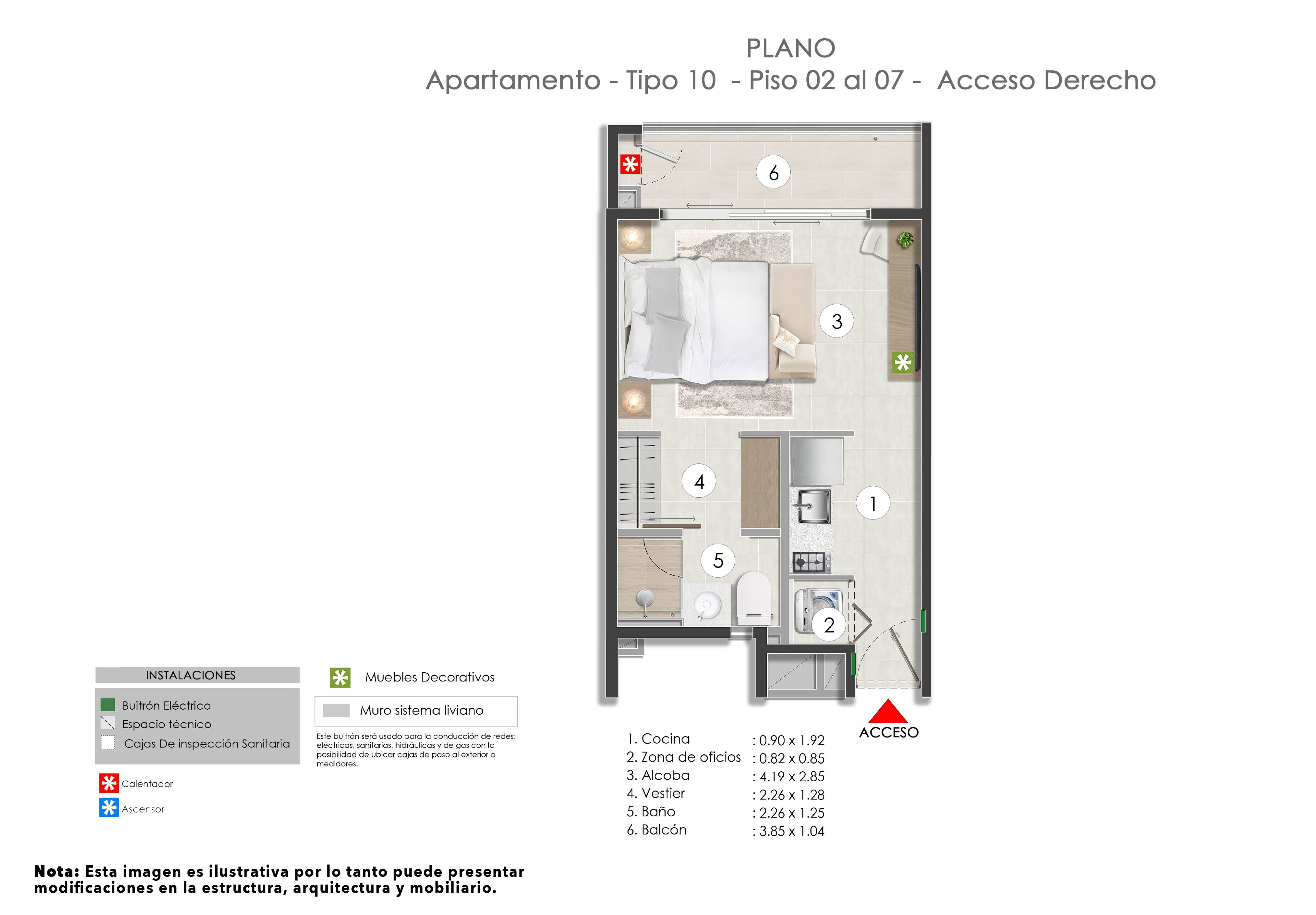  en undefined Undefined Undefined Undefined 77 m2 Habitaciones 2 Baños 2 Garajes 1 Precio $1014450325