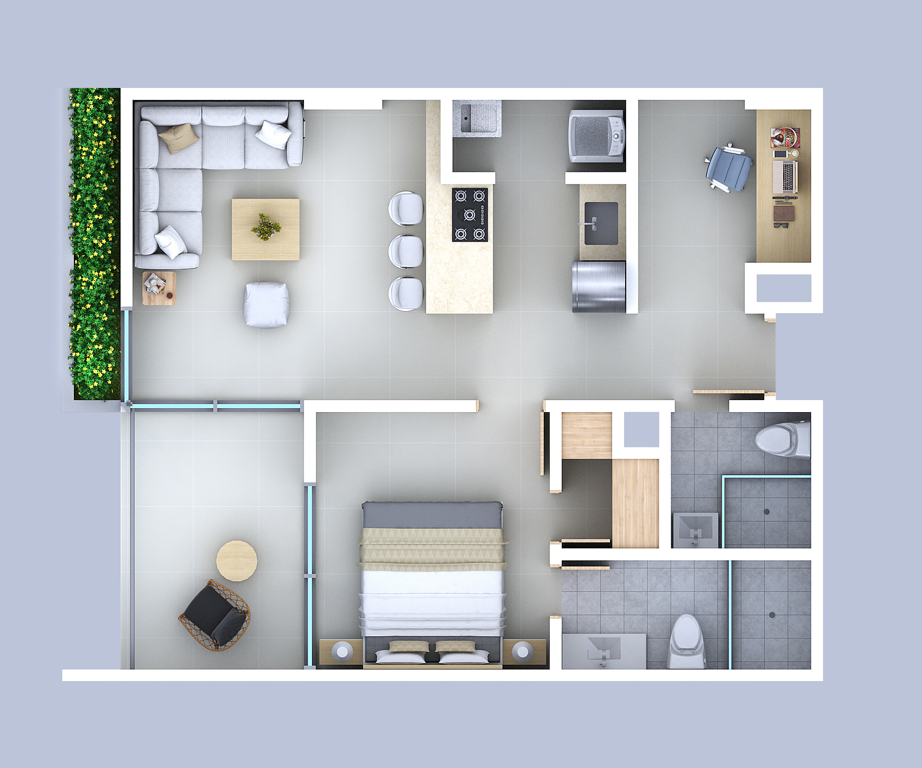 Proyectos Entrega Inmediata Soterrey Apartamento en venta Bolívar Cartagena Cielo Mar 66 m2 Habitaciones 1 Baños 2 Garajes 1 Precio $689693726