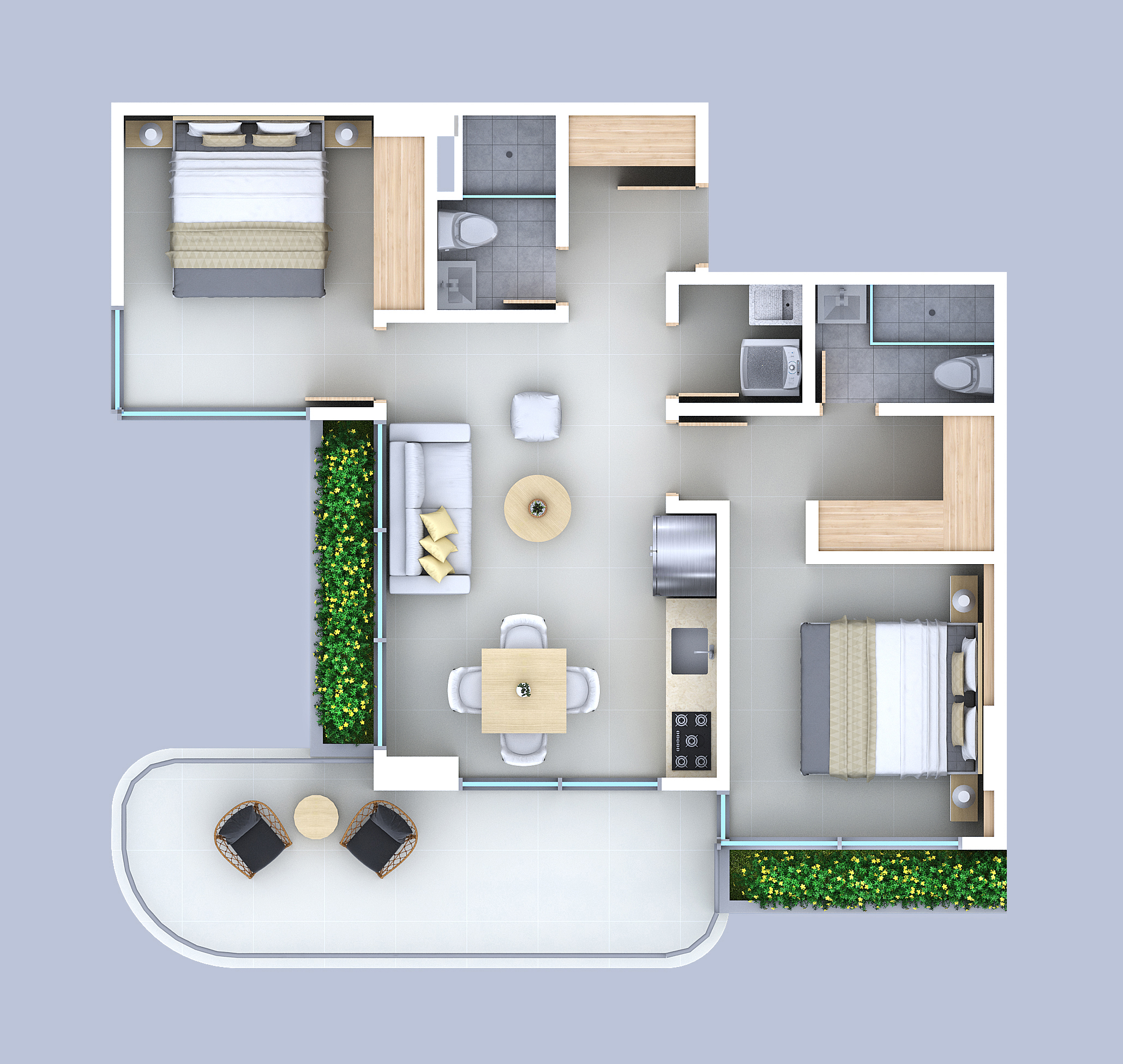 Proyectos Sobre Planos Soterrey Apartamento en venta Bolívar Cartagena Cielo Mar 96 m2 Habitaciones 3 Baños 2 Garajes 1 Precio $930677161
