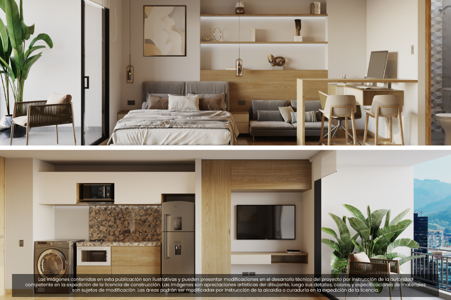 en undefined Undefined Undefined Undefined 22 m2 Habitaciones 1 Baños 1 Garajes 0 Precio $226300000