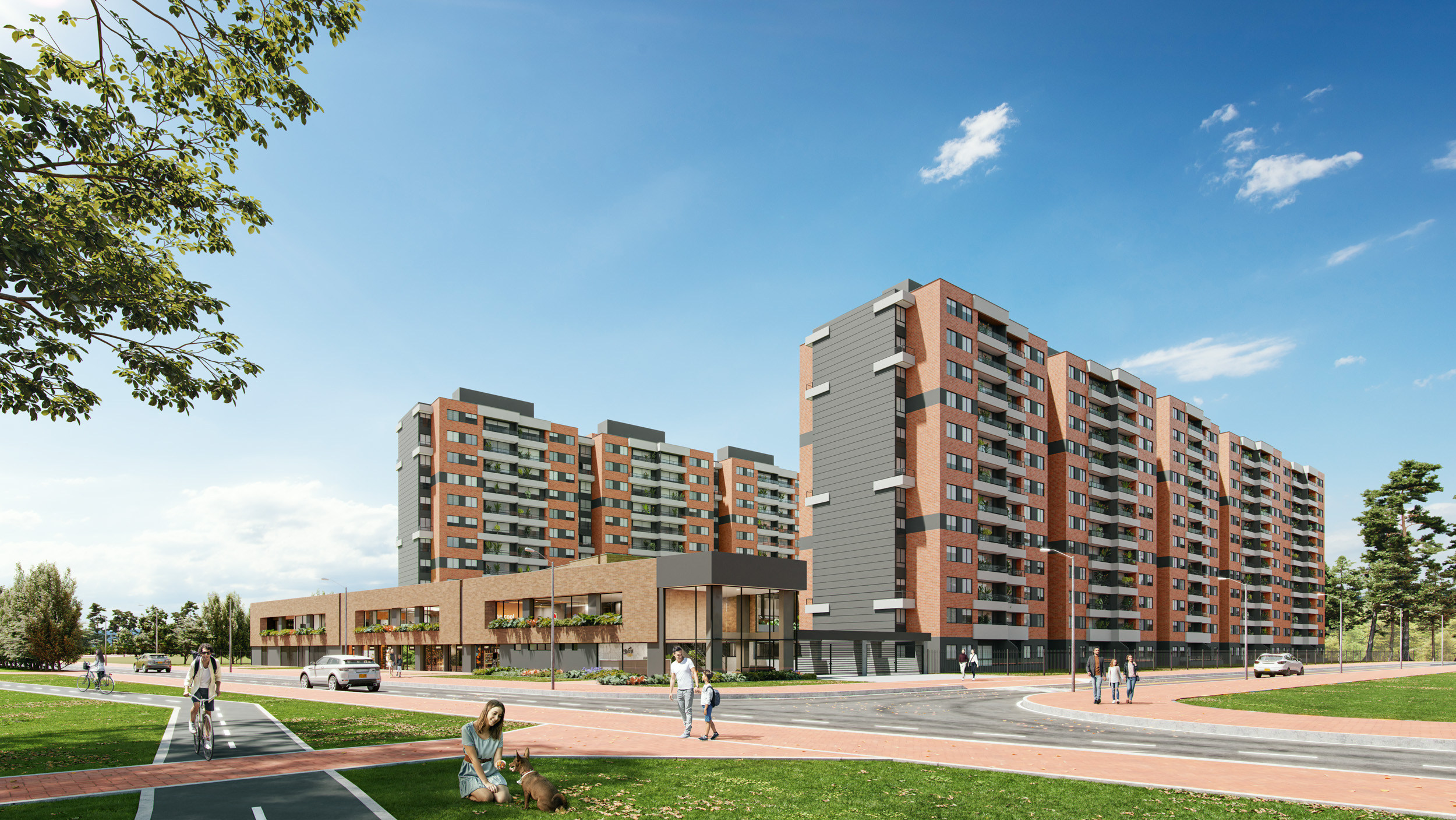 Proyectos Sobre Planos Mistral Apartamento en venta Cundinamarca Mosquera Otros 65 m2 Habitaciones 3 Baños 2 Garajes 0 Precio $397100000