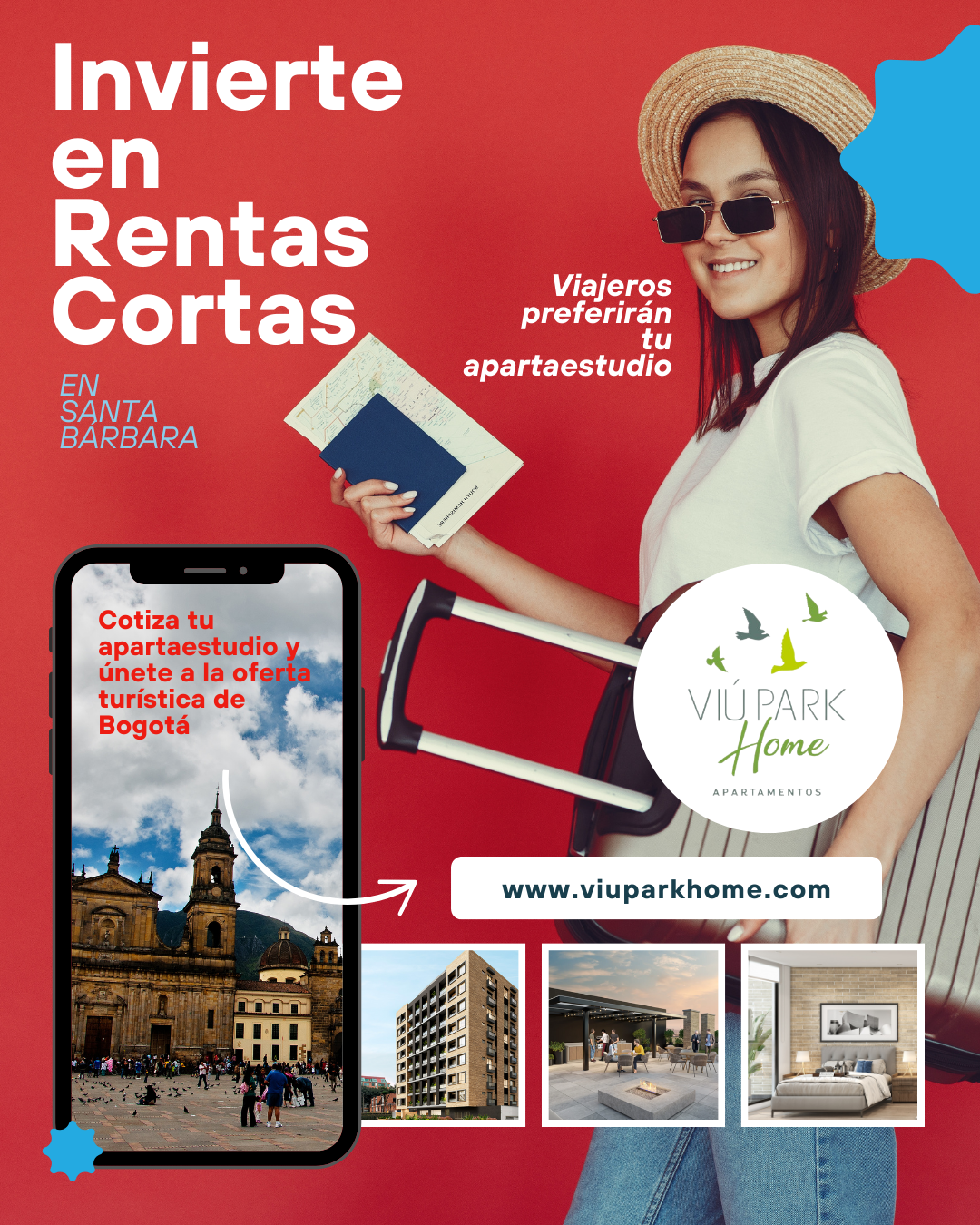 Proyectos Vivienda Nueva Viu Park Home Apartaestudio en venta Cundinamarca Bogotá Santa Barbara Occidental 26 m2 Habitaciones 1 Baños 1 Garajes 0 Precio $394892000