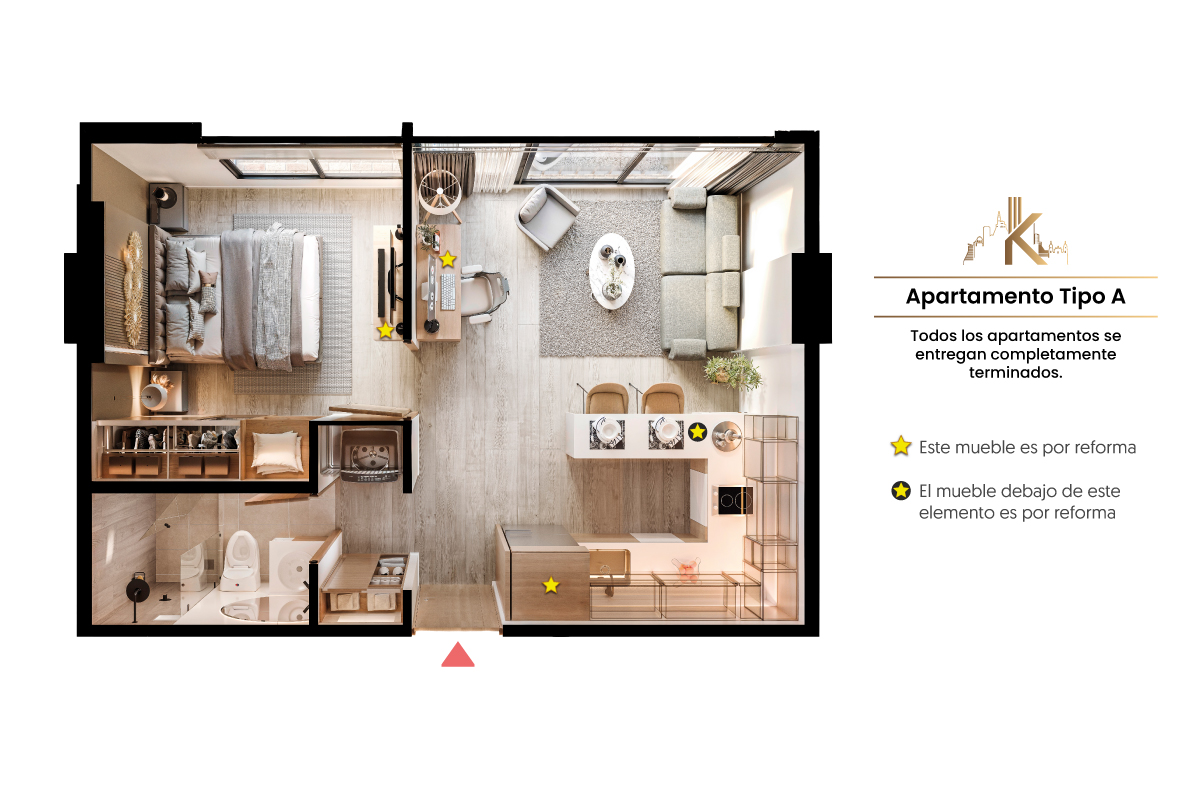  en undefined Undefined Undefined Undefined 36 m2 Habitaciones 1 Baños 1 Garajes 0 Precio $428100000