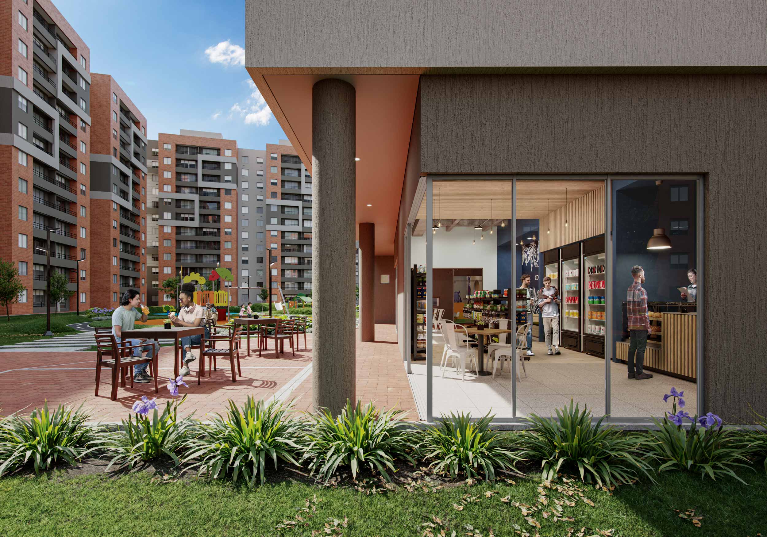 Proyectos Sobre Planos Volare Apartamento en venta Cundinamarca Mosquera Otros 41 m2 Habitaciones 2 Baños 1 Garajes 1 Precio $256000000