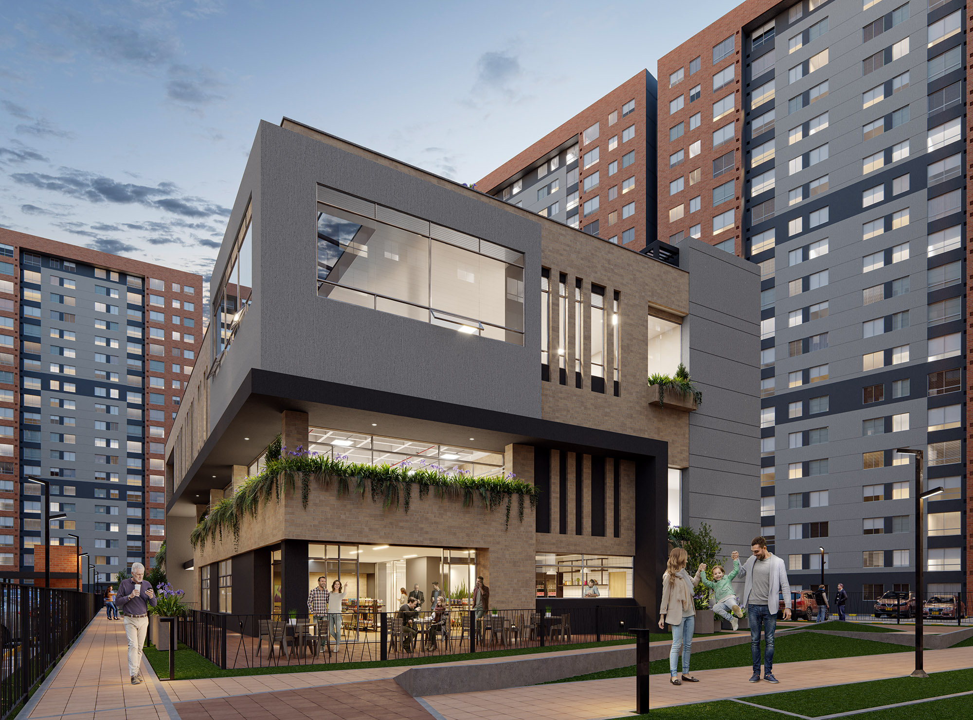 Proyectos Vivienda Nueva Urbania Terra Apartamento en venta Cundinamarca Bogotá Las Brisas 45 m2 Habitaciones 2 Baños 2 Garajes 0 Precio $262310000