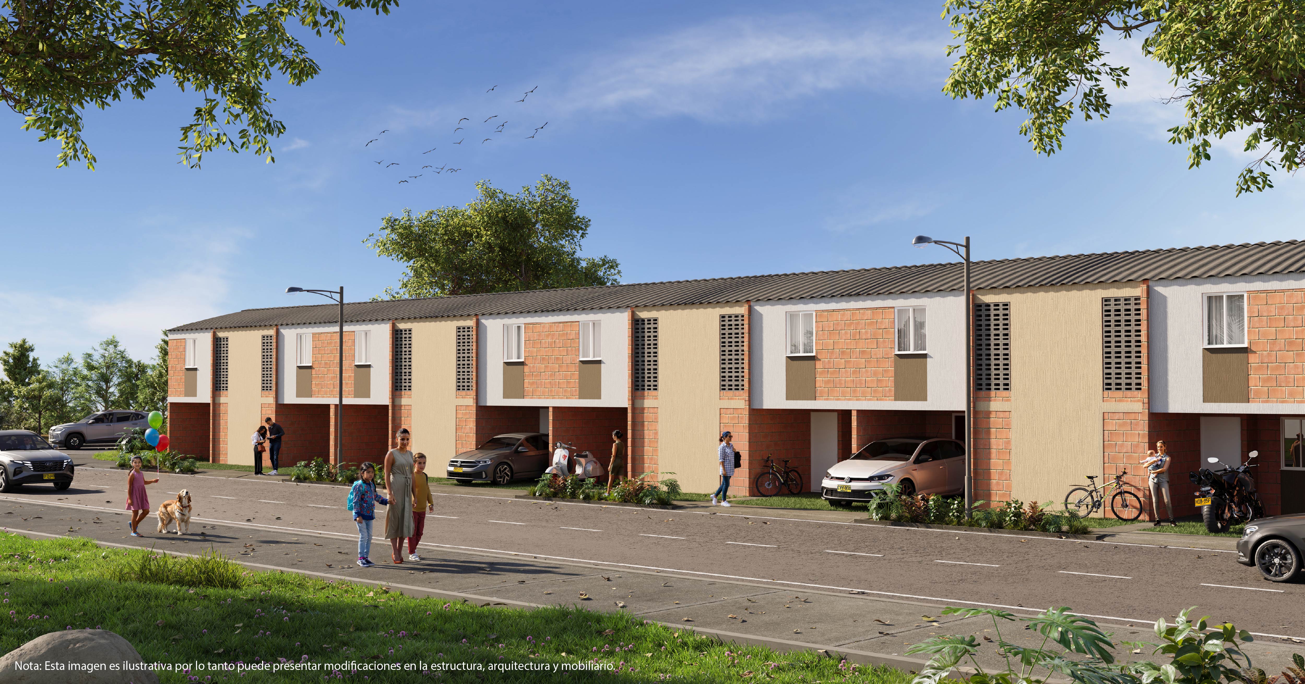 Proyectos Vivienda Nueva Claro Alto Casa en venta Valle Del Cauca Jamundí El Samán 56 m2 Habitaciones 2 Baños 1 Garajes 1 Precio $243057555