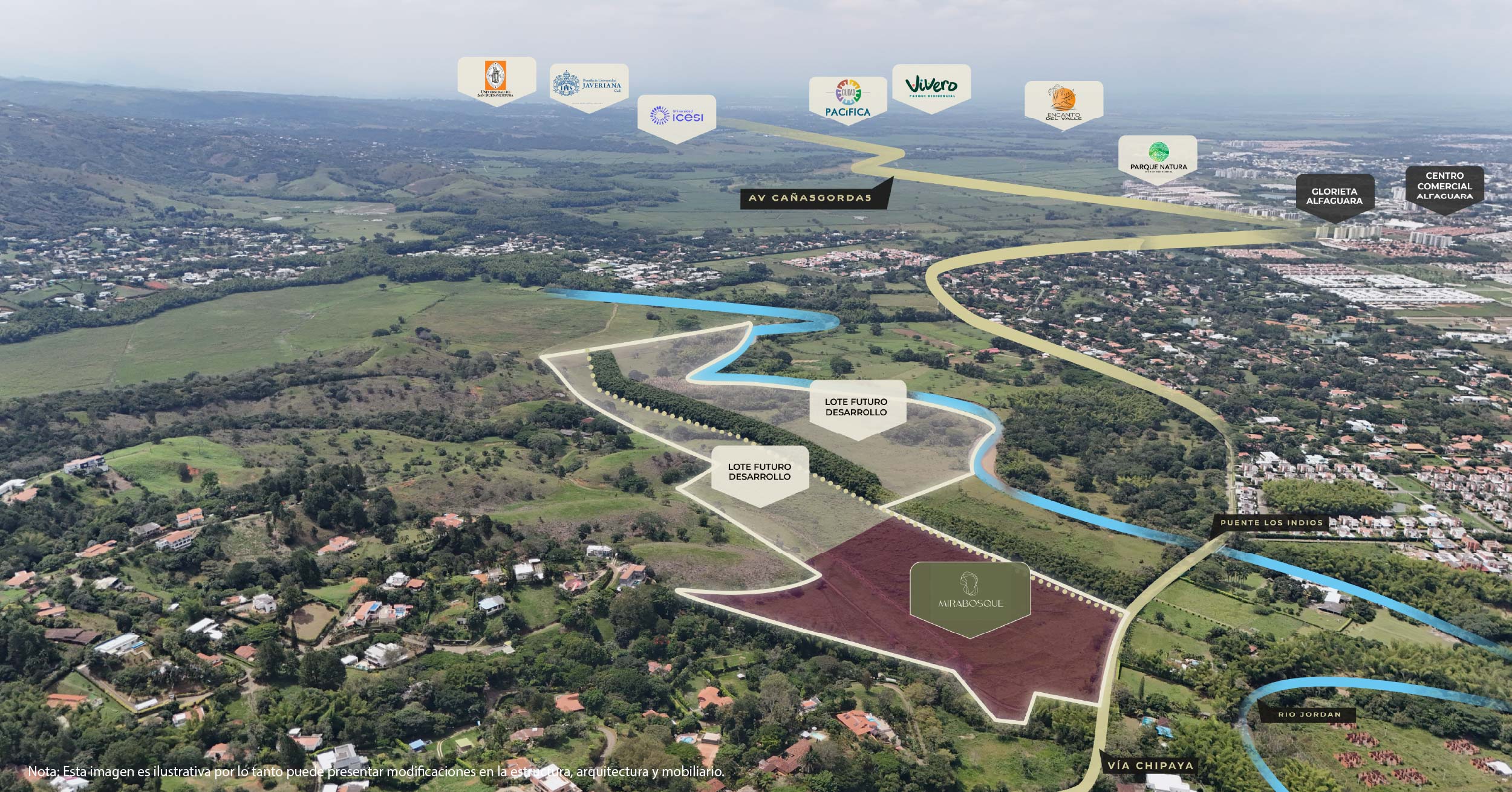 Proyectos Vivienda Nueva Mirabosque Lote en venta Valle Del Cauca Jamundí Jamundí 144 m2 Habitaciones 0 Baños 0 Garajes 0 Precio $188141717