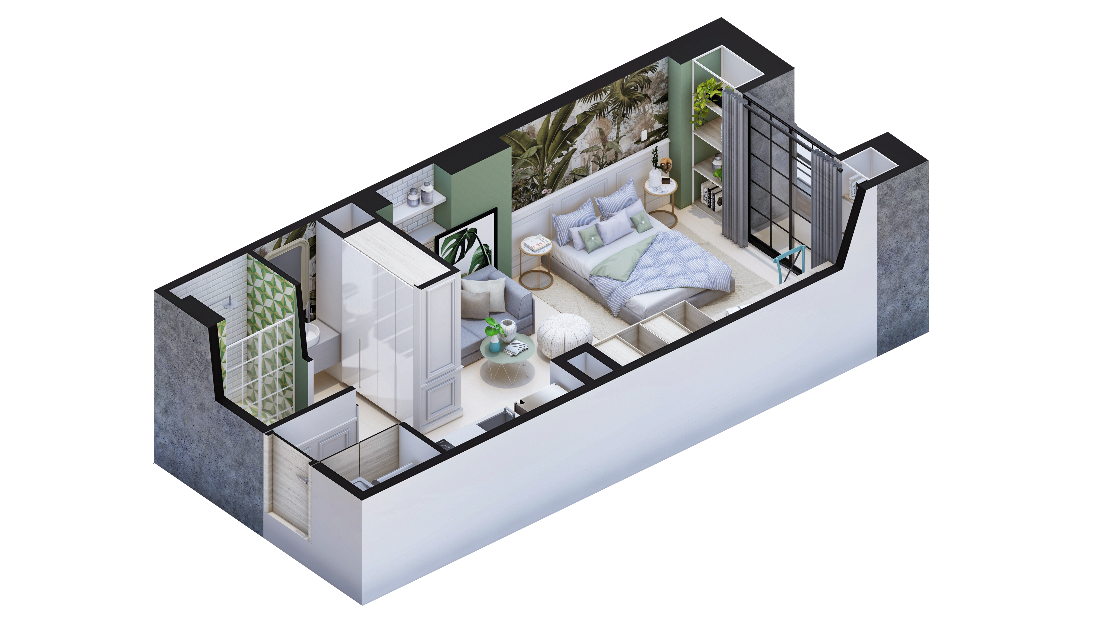 Proyectos Vivienda Nueva Roomie Coliving Apartamento en venta Quindío Armenia Nueva Cecilia 38 m2 Habitaciones 1 Baños 1 Garajes 0 Precio $280326952