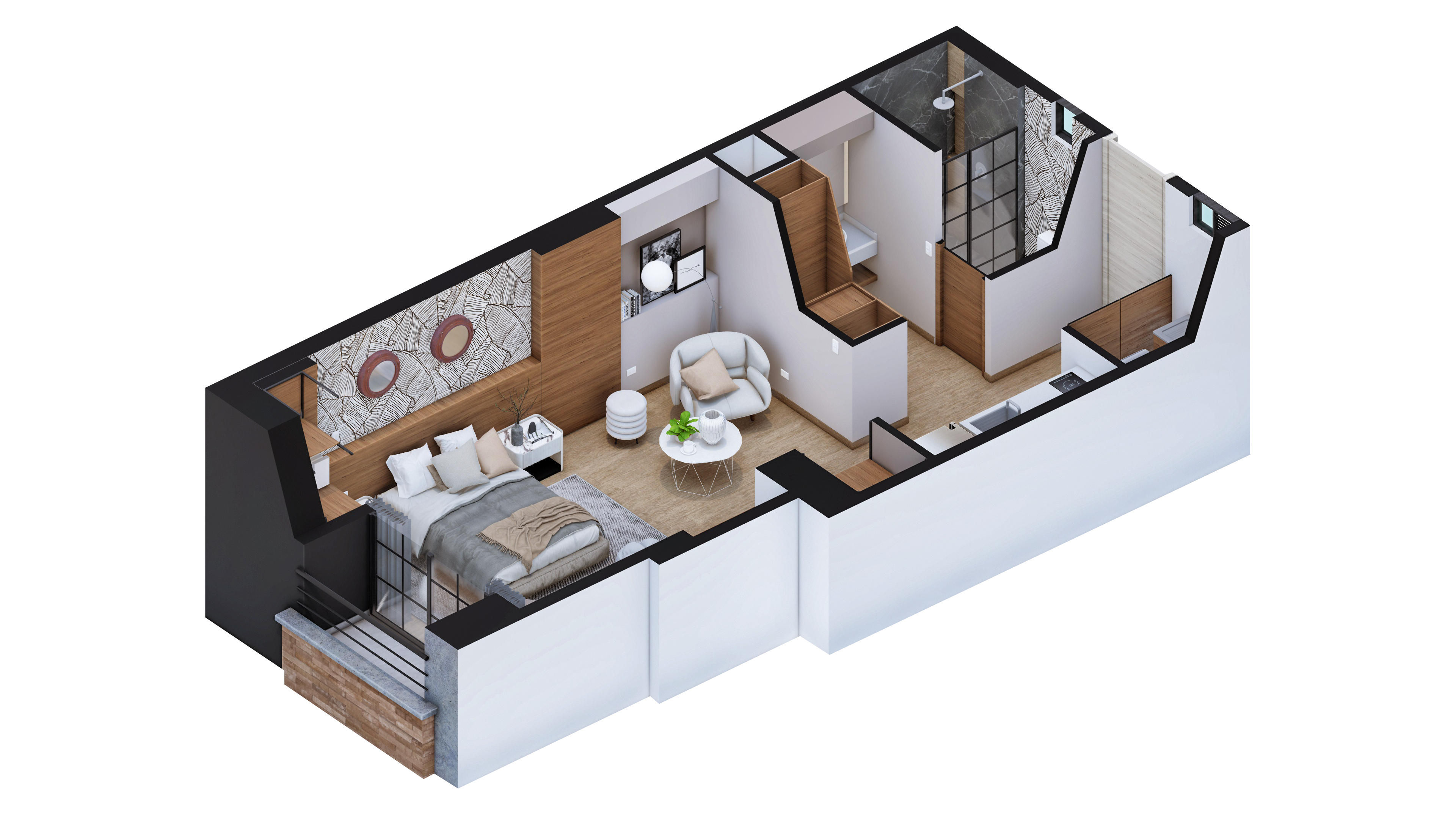 Proyectos Vivienda Nueva Roomie Coliving Apartamento en venta Quindío Armenia Nueva Cecilia 38 m2 Habitaciones 1 Baños 1 Garajes 0 Precio $281869318