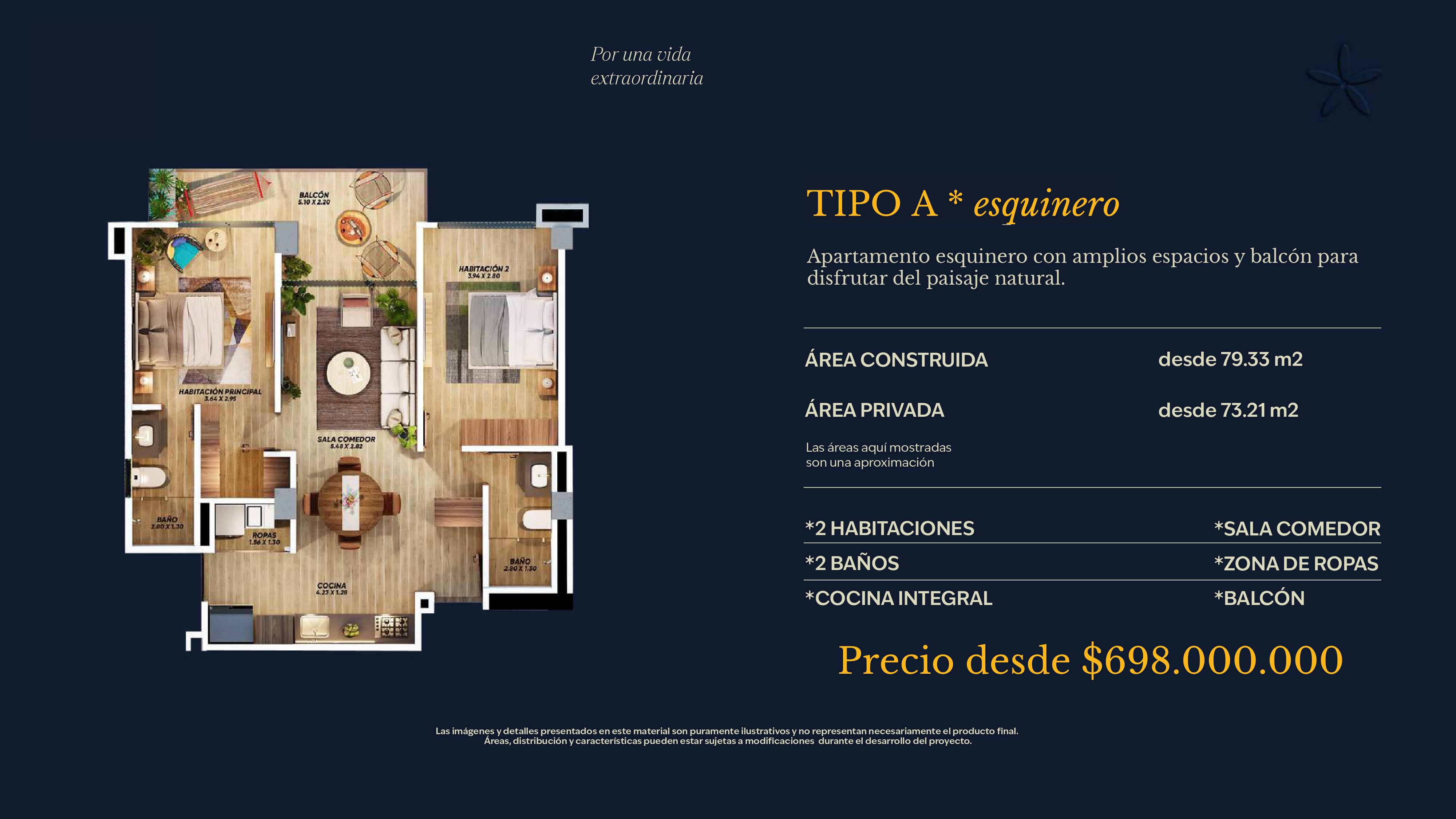 Proyectos Vivienda Nueva Azahar Home Suites Et 2 Suite en venta Quindío Armenia Armenia 73 m2 Habitaciones 0 Baños 2 Garajes 1 Precio $698000000